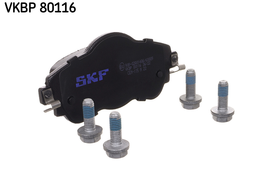 Brake Pad Set, disc brake - VKBP 80116 SKF